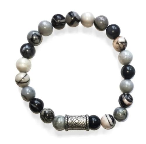 Crystal Bracelet - Network Jasper