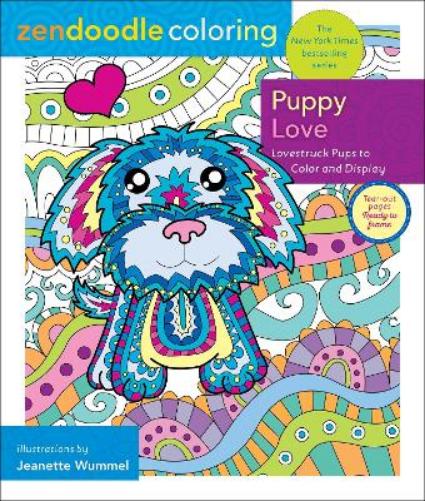 Zendoodle Coloring: Puppy Love