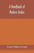 A Handbook Of Modern Arabic