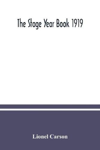 The Stage year book 1919