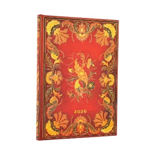 2026 Fiammetta Midi 12-month Horizontal Hardcover Flexi Dayplanner 2026 (Elastic Band Closure)