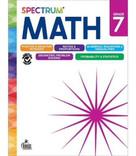 Spectrum Math Workbook, Grade 7