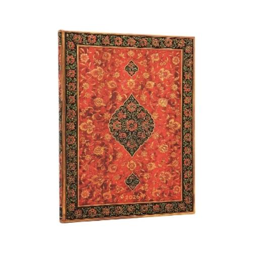 2026 Layla (Persian Poetry) Ultra 12-month Verso Hardcover Flexi Dayplanner 2026 (Elastic Band Closure)