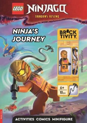 LEGO® NINJAGO®: Ninja's Journey Activity Book (with Arin minifigure and accessories)
