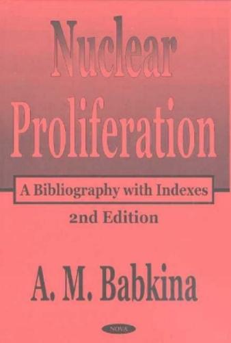 Nuclear Proliferation