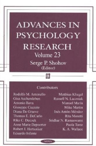 Advances in Psychology Research