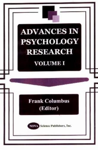 Advances in Psychology Research