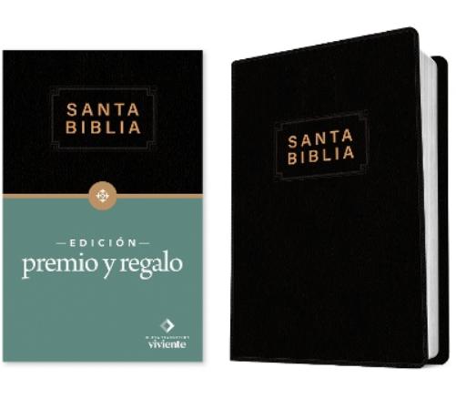 Santa Biblia NTV, Edicion premio y regalo (ViniPiel, Negro, Letra Roja)