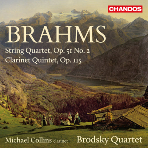 Brahms: String Quartet, Op. 51, No. 2/Clarinet Quintet, Op. 115