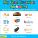 My First Slovenian Alphabets Picture Book with English Translations