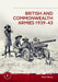 British & Commonwealth Armies: 1 (Helion Order of Battle