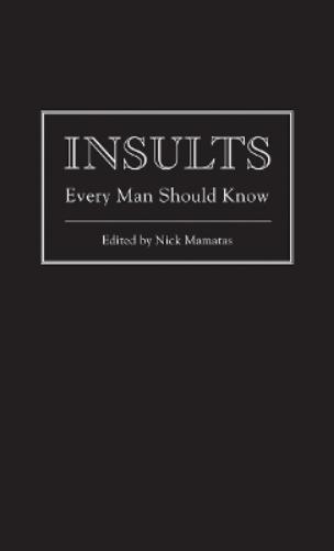 Insults Every Man Should Know