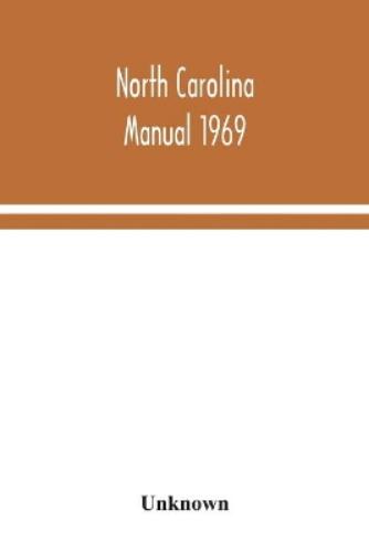 North Carolina manual 1969