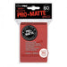 Ultra Pro Sleeves Small 60 D10 Card Game (Red