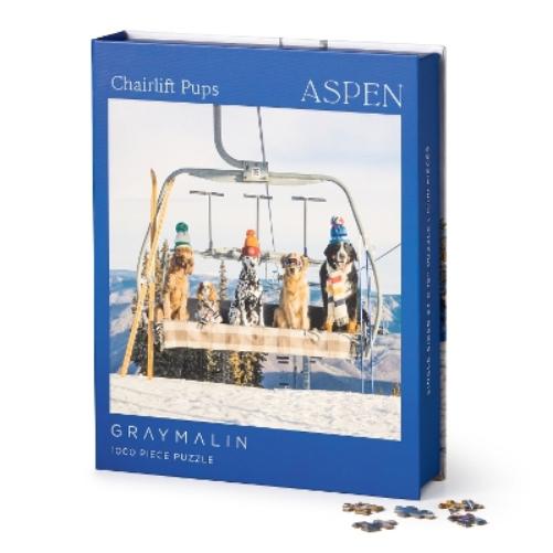 Gray Malin Aspen 1000 Piece Book Box Puzzle