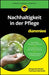 Nachhaltigkeit in der Pflege für Dummies
