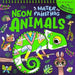 Neon Water Painting Animals