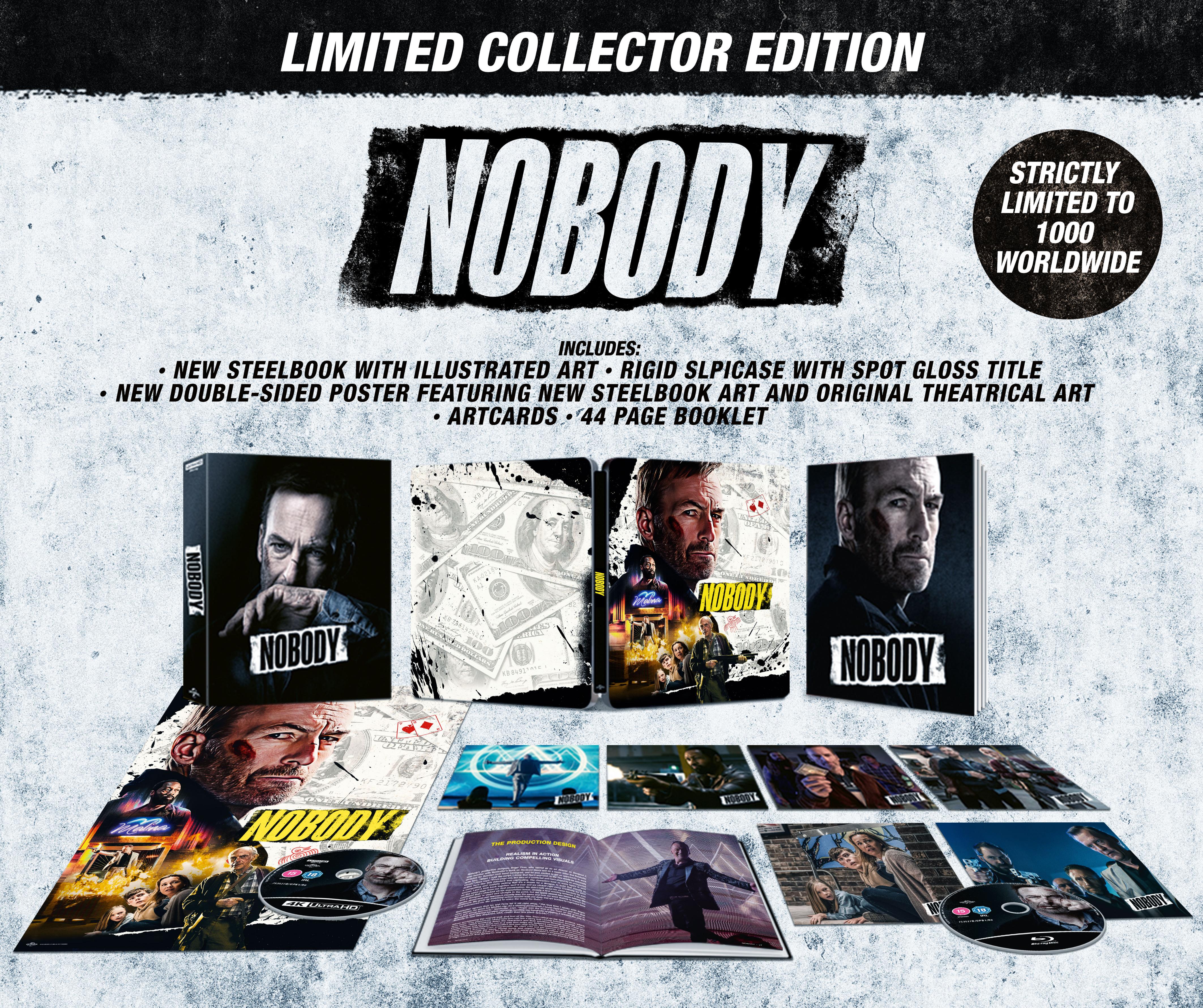 Nobody Limited Collector's Edition 4K UHD & Blu-Ray Steelbook