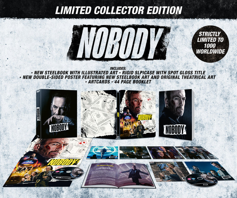 Nobody Limited Collector's Edition 4K UHD & Blu-Ray Steelbook
