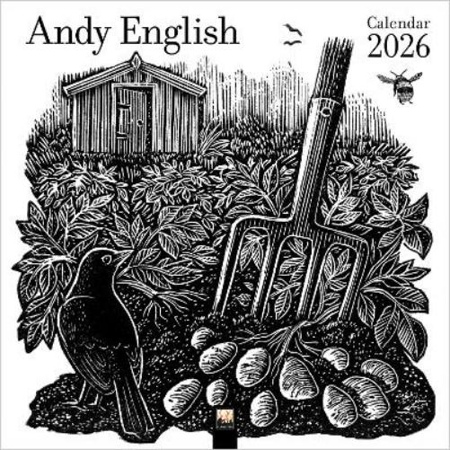 Andy English Wall Calendar 2026 (Art Calendar