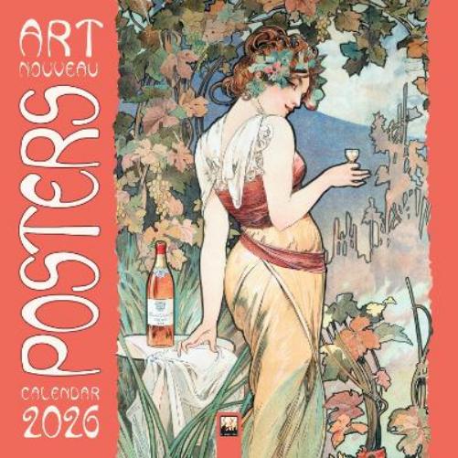 Art Nouveau Posters Wall Calendar 2026 (Art Calendar