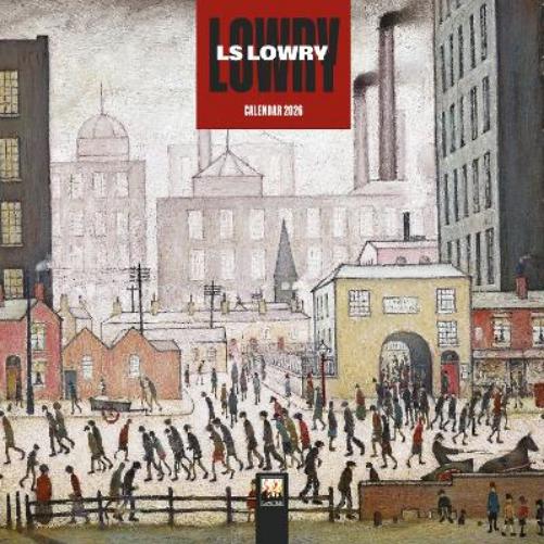 L.S. Lowry Mini Wall Calendar 2026 (Art Calendar