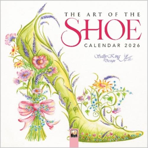 The Art of the Shoe by Sally King Design Mini Wall Calendar 2026 (Art Calendar