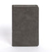 NASB Personal Size Bible, Charcoal Leathertouch