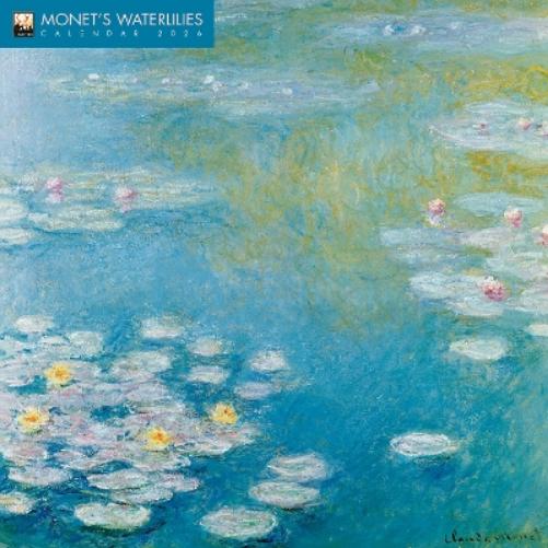 Monet's Waterlilies Wall Calendar 2026 (Art Calendar