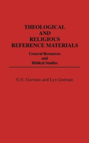 Theological and Religious Reference Materials