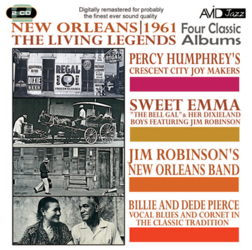 New Orleans 1961: The Living Legends - Four Classic Albums