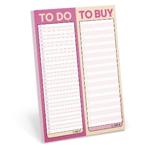 Knock Knock To Do / To Buy Perforated Pad (Pastel Version) (Knock Knock Perforated Pads