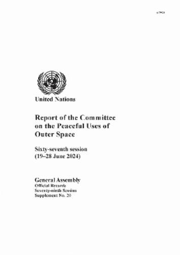 Report of the Committee on the Peaceful Uses of Outer Space