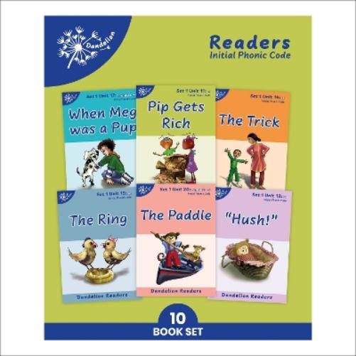 Phonic Books Dandelion Readers Set 1 Units 11-20