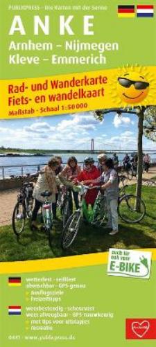 ANKE, cycling and hiking map 1:50,000