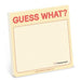 Knock Knock Guess What? Sticky Note (Pastel Version)