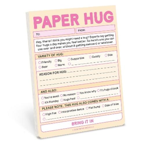 Knock Knock Paper Hug Nifty Note (Pastel Version) (Knock Knock Nifty Notes