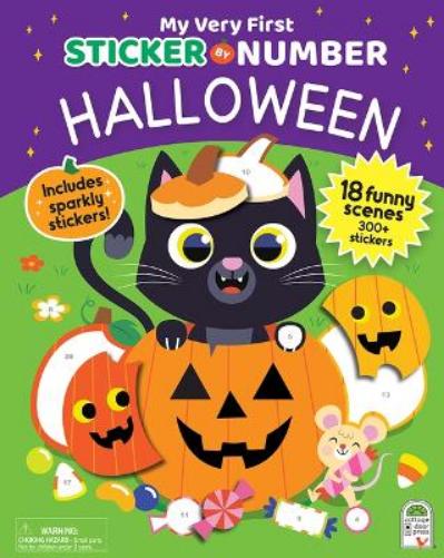 My Very First Sticker by Number Halloween