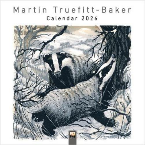 Martin Truefitt-Baker Wall Calendar 2026 (Art Calendar