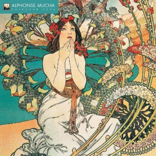 Alphonse Mucha Wall Calendar 2026 (Art Calendar