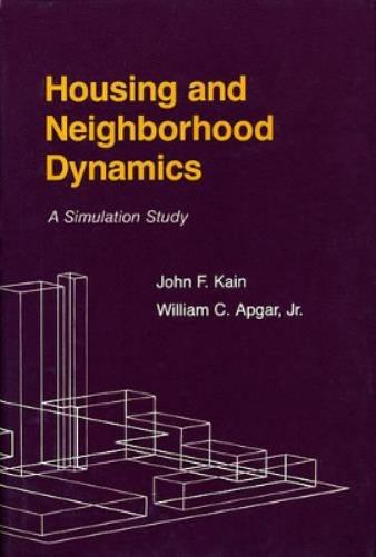 Housing and Neighborhood Dynamics