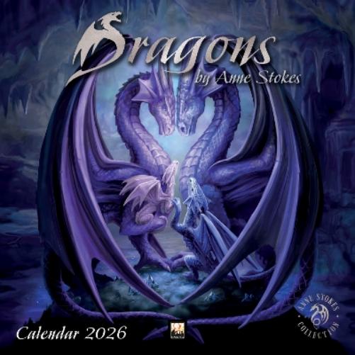 Dragons by Anne Stokes Wall Calendar 2026 (Art Calendar