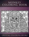 Monkey Coloring Book For Adults