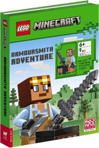 LEGO® Minecraft®: Armoursmith Adventure Activity Book (with Armoursmith minifigure and accessories