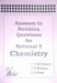 Answers to Revision Questions for National 5 Chemistry