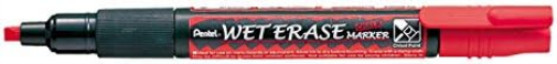 Pentel SMW26/7 Wet Erase Chalk Marker Medium Tip - Assorted Colours