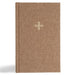 CSB Single-Column Personal Size Reference Bible, Brown Cloth Over Board