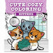 Cute Cozy Coloring: Kittens