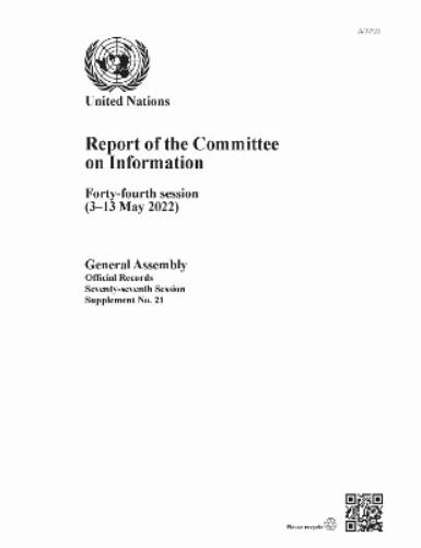 Report of the Committee on Information