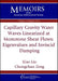 Capillary Gravity Water Waves Linearized at Monotone Shear Flows